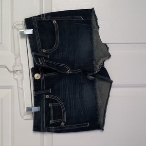 Express denim shorts